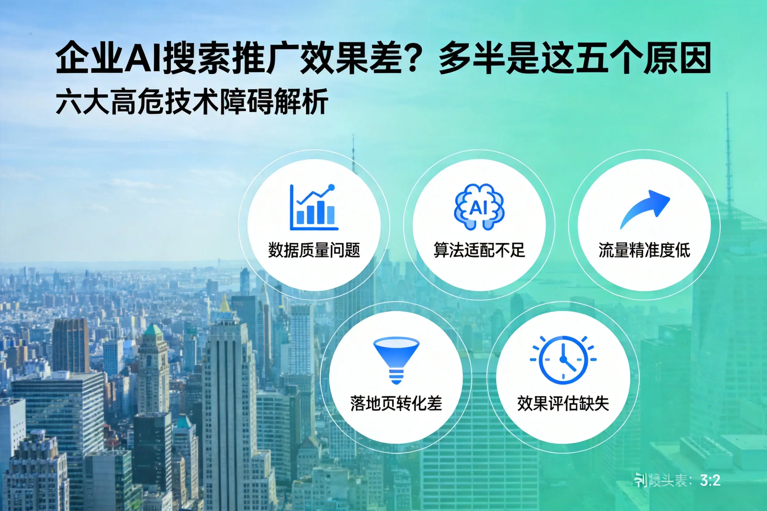 南岔企业AI搜索推广效果差?多半是这五个原因